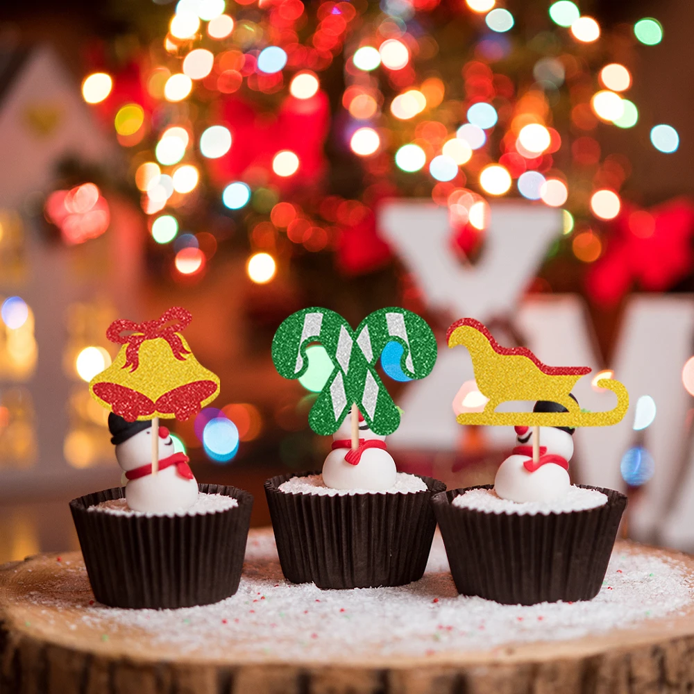 Merry Christmas Cupcake Toppers - Party Decor Ideas merry-christmas-cupcake-toppers-party-decor-ideas