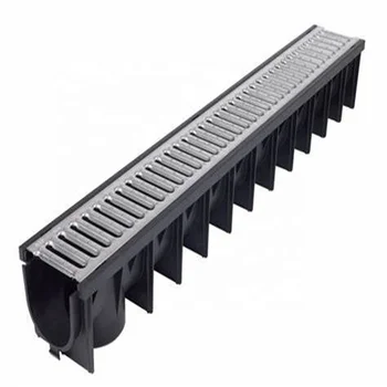 Galvanized Grating Polymer Concrete Channel Drain Ditch Cover - Buy Buy ...