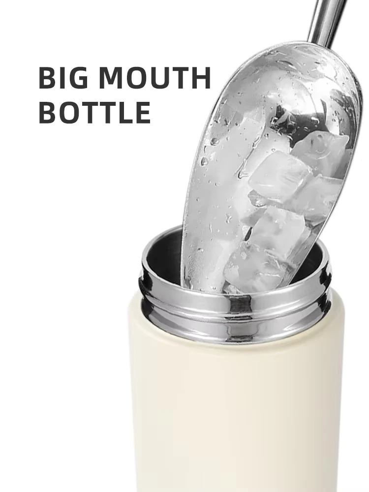 Dog Water Bottle Stainless Steel Insulated Dog Water Bottle Portable Accompanying Cup Walking Dog Water Bottle for Pets factory