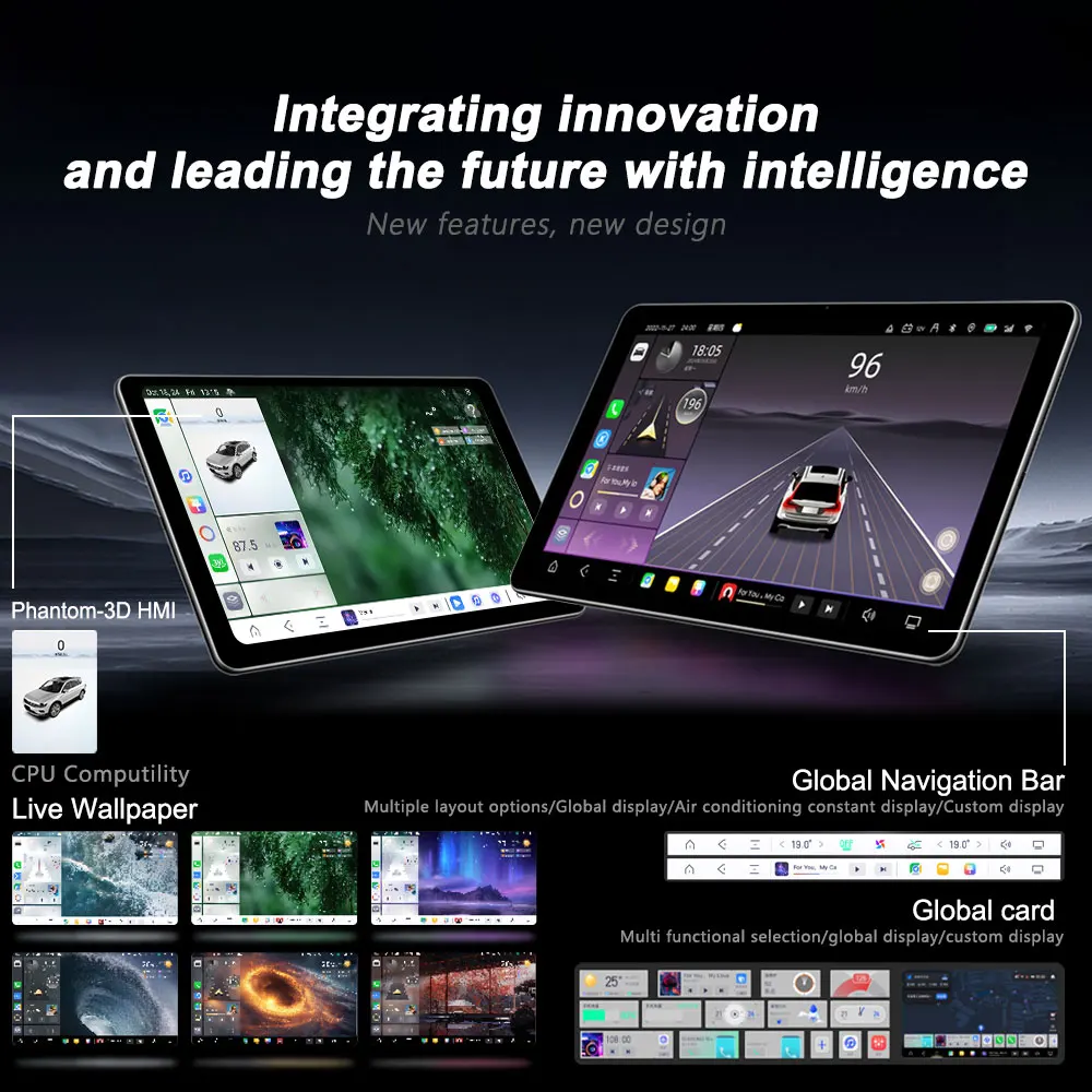 Android 13 8-Core CPU GPS Enabled Diamond 2K Car Monitor TS20 7870 Chip Dashboard Radio DSP Universal Car with RAM Model