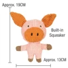 Pink Pig Corn Grid Toy