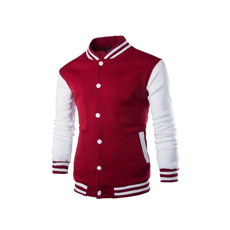 HOOD CREW Men's Lightweight Casual Jackets Varsity Bomber