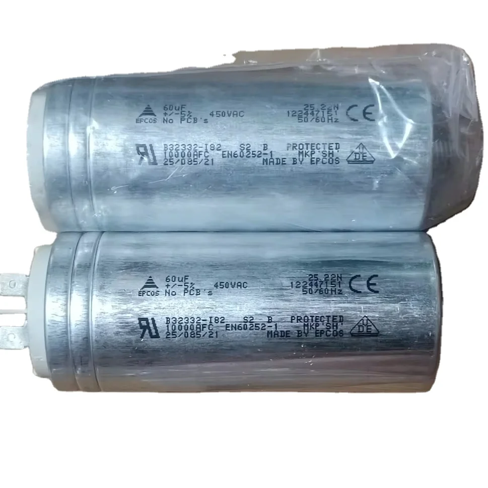 その他 TDK AE-60G TDK EPCOS B32332I6606J082 60uf 450v Motor Starting Capacitor