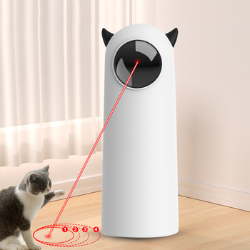 Automatic Cat Toys Interactive Smart Teasing Pet LED Laser Indoor Cat Toy Accessories Handheld Electronic Pet Toys