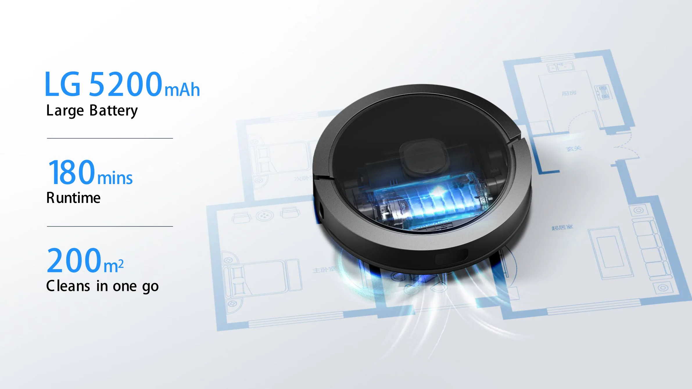 Liectroux Most Advanced Robot Vacuum Cleaner Aspirador Robot Vacuum