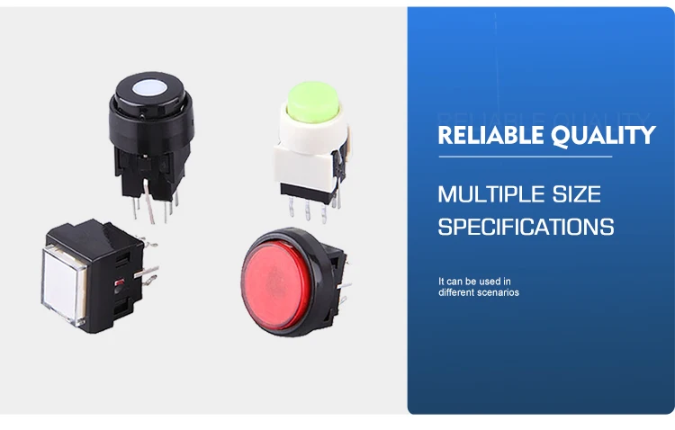 Small Gradual Switch Lakeview on OFF Right Angle & Vertical PCB Bi Color Dual LED ...