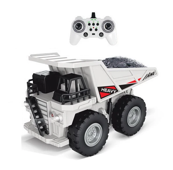 2.4GHz RC Dump Truck with Light & Music - Construction