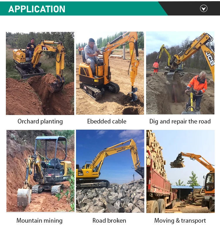 Chinese Excavator Smallest Mini Excavator With Good Price And Chinese