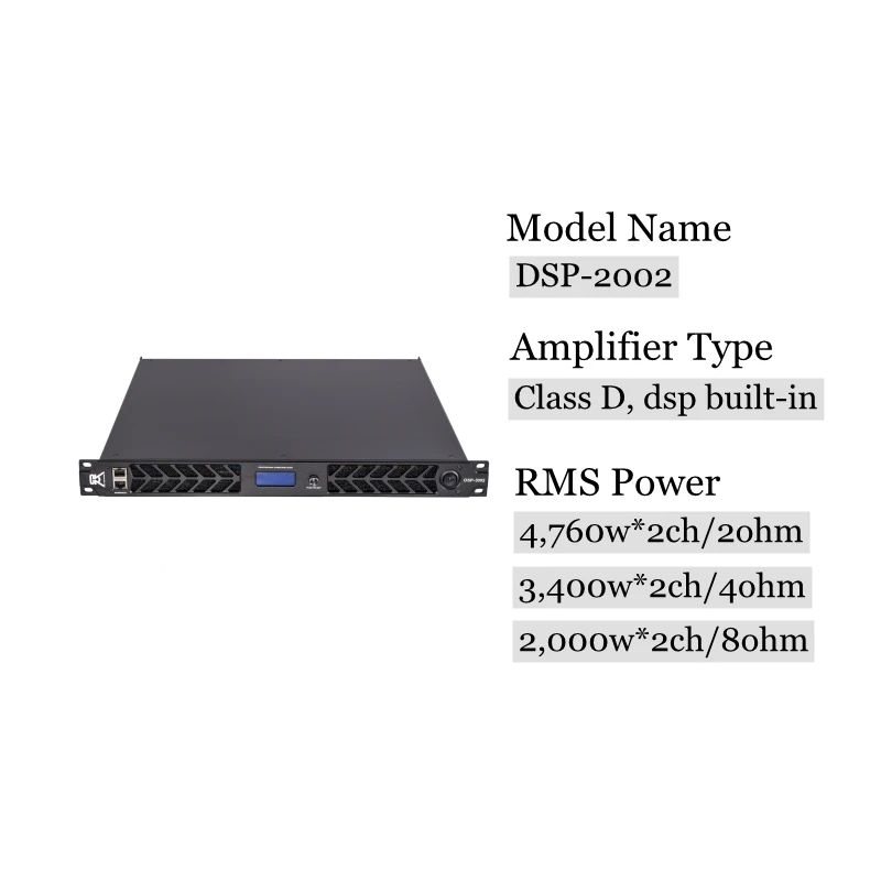 Cvr Audio Big Power Dsp Amplifiers Pro Audio