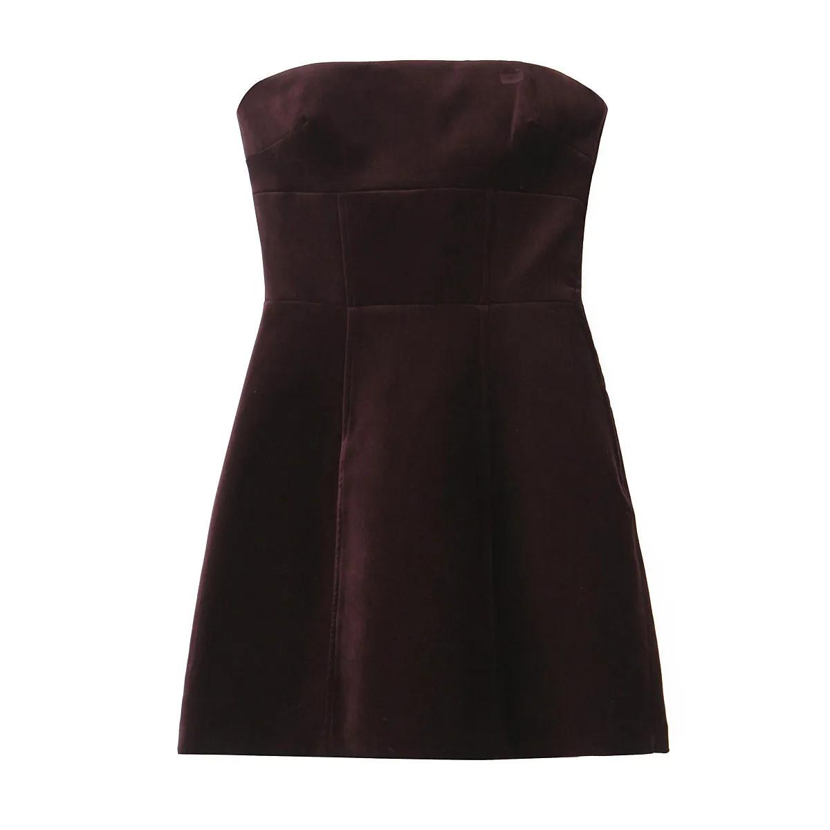 MYST&ZA Women's 2024 Winter New Sexy Backless Bow Decorated Velvet Tube Top  Dress 9118150| Alibaba.com