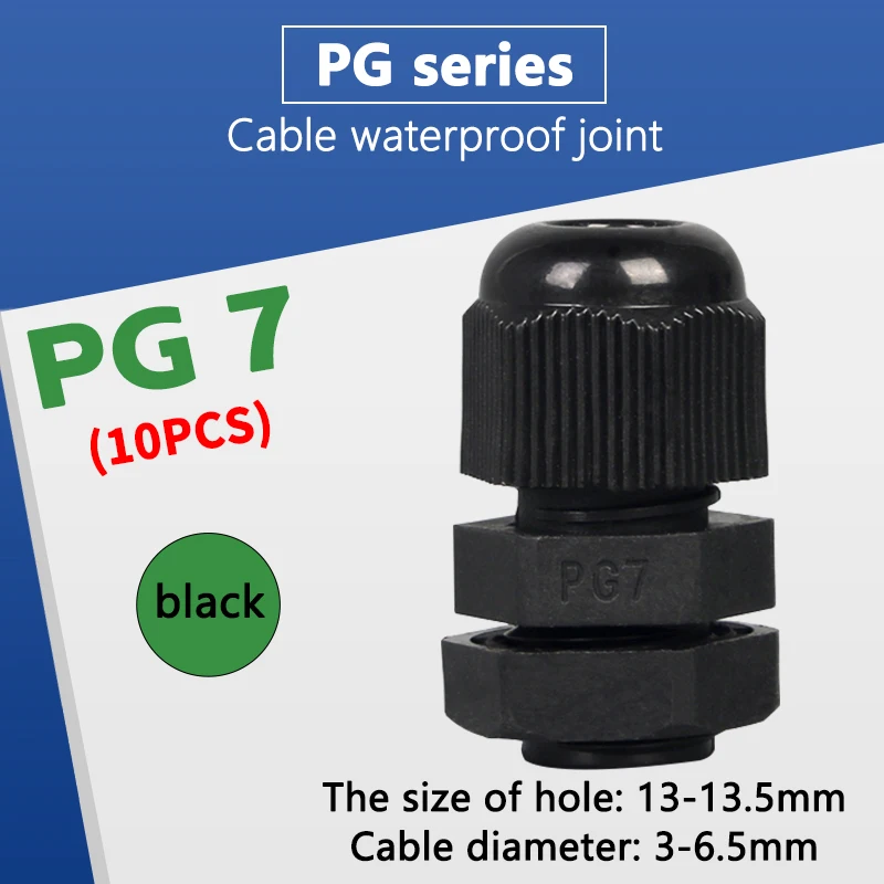 専用 pg7 High Quality IP68 PG7-36 1P Round Cable Connector