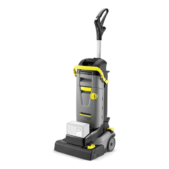 Karchers BR 30/4 C Bp Upright Compact Hand Push Portable Floor Scrubber Drier Vacuum Cleaner Cleaning Machine for Office