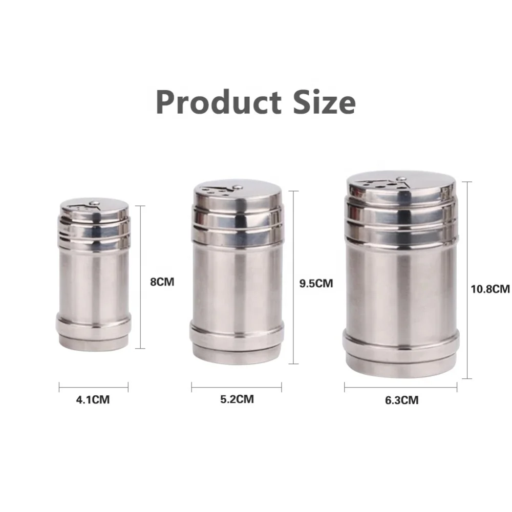 カシワ　ステンレス　調味料入れ　シェーカー　スパイスシェーカー　ソルトシェーカー 調味料入れ 2WAYスパイスシェーカー SALUS – ハウジー