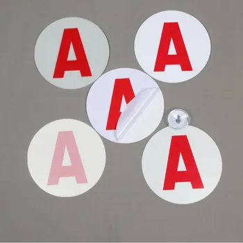French Red Reflective Car Sticker Waterproof Sunscreen Suction Cup Sticker for Beginners and Interns on Amazon Cross-Border