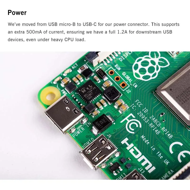 Самые последние Raspberry Pi 4 Model B с 2/4/8GB оперативной памяти Raspberry Pi 4 BCM2711 Quad-core Cortex-A72 ARM v8 1,5 ГГц/Raspberry Pi пико