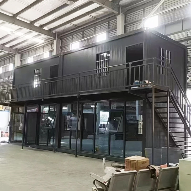 Economic Easy Installation Prefab Residence Container House 20ft 40ft Movable Modular Detachable Cheap Container Home for Sales