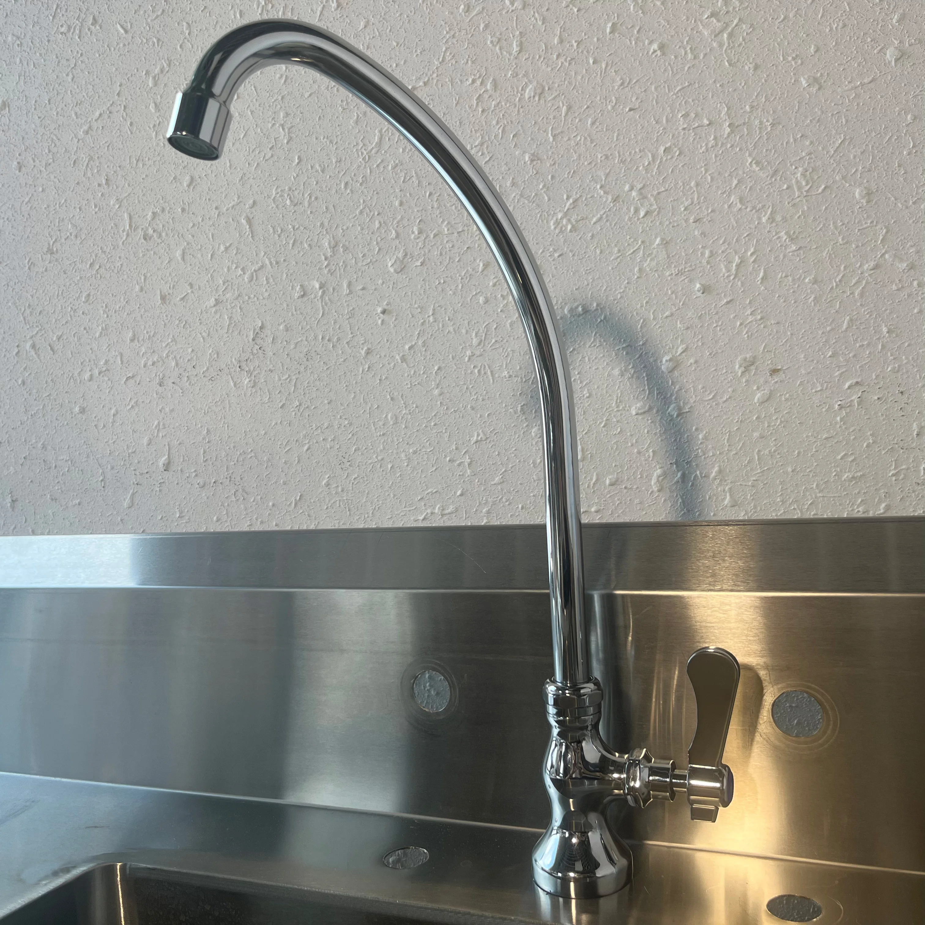 EN200 817 WaterMark Commercial Kitchen Single Handle Kitchen Faucet Tap with Brass+304SUS Basin Faucets Taps for Kitchen Sink supplier