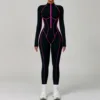 Pink line black