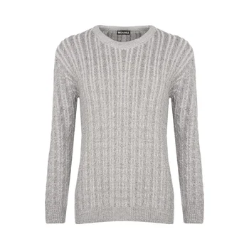 WearAll Korean Style Women's Cable Knit Long Sleeve Jumper Sweater Winter Top in Sizes 16-22
