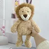 Yellow lion with messy fur unstuffed