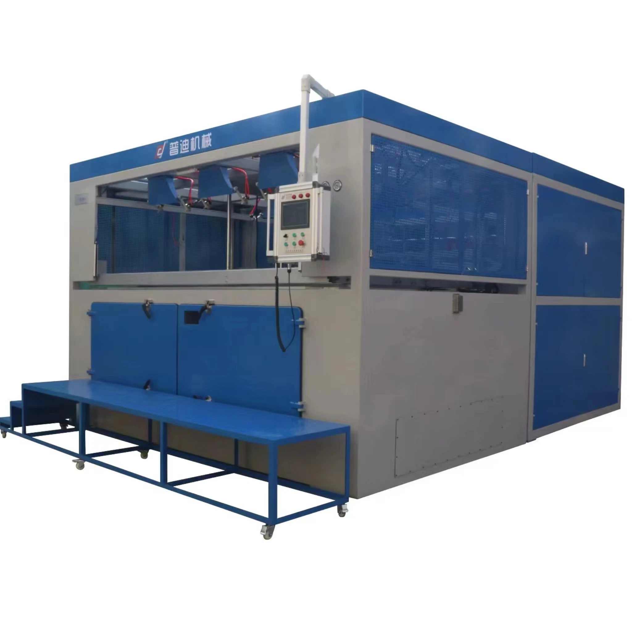 Vacuum Thermoforming Machine for Manufacturing PVC Door Panels