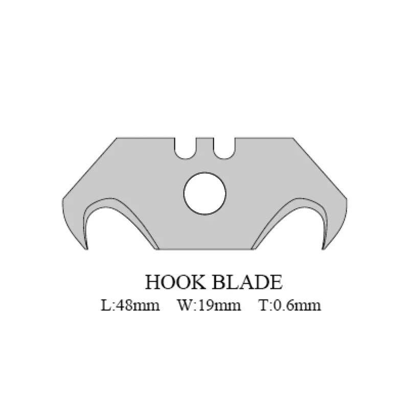 Professional Custom OEM Design SK2 SK5 Steel Various Utility Knife Cutter Blades Safety Knife Hook Blades Special Blades