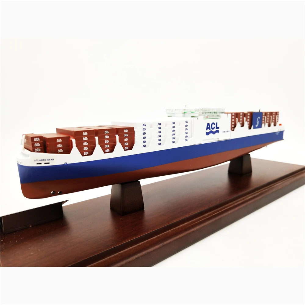 【A】30cm ACL shipping line container ship model shipping scale model Chantiers et Ateliers Augustin Normand O.A.S ship model