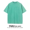 distressed grass green