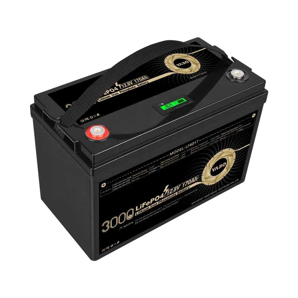 Solar Energy Storage Systems Deep Cycle High Performance Lithium Ion Battery 12v 170ah Lifepo4