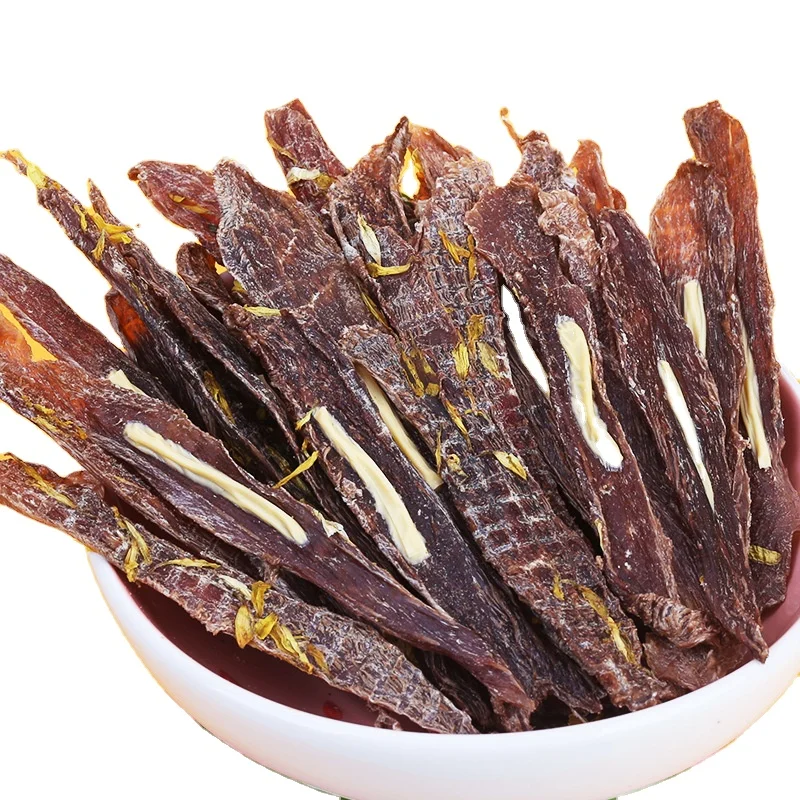 Premium MOT Mott Pet Jerky Snack Duck & Chicken & Pig Sušene prsne trake bogate proteinima