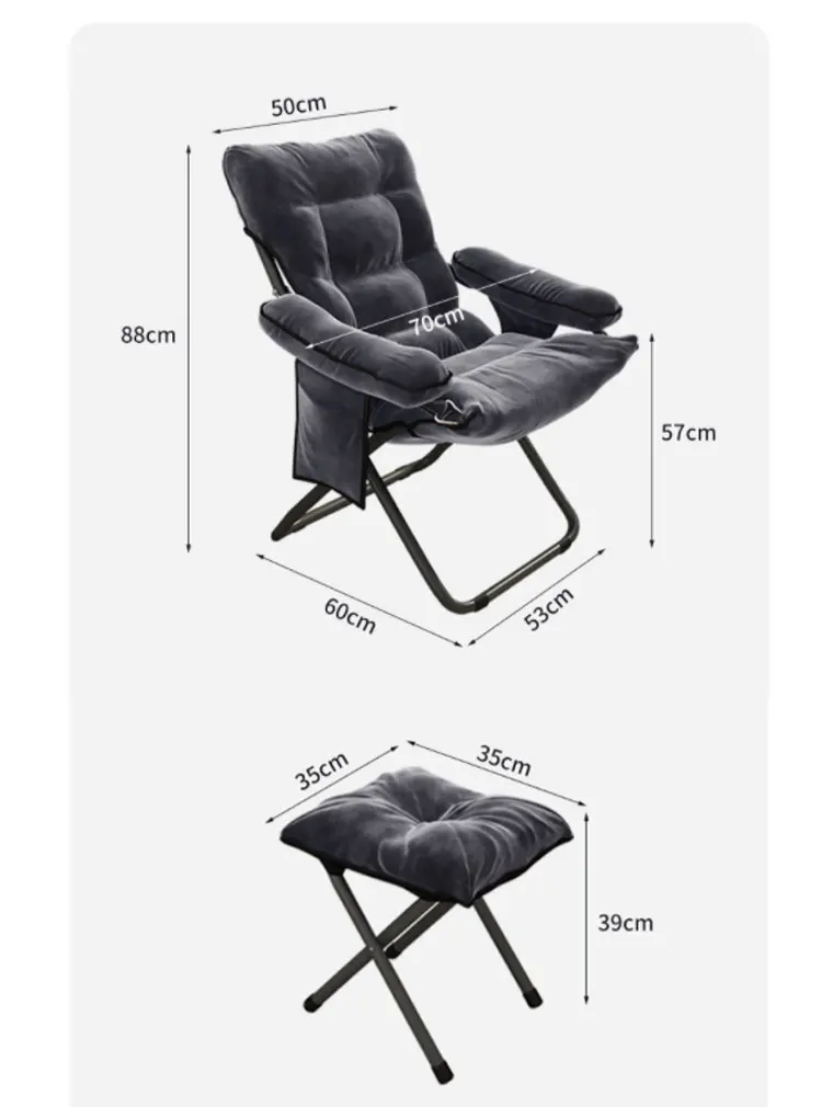 Fold and comfort the liar sofa in Living room Durable Chair