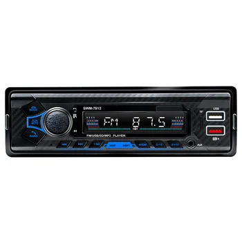 Car Radio Stereo Player Digital BT Car MP3 Player 60Wx4 FM Radio Stereo Audio Music USB/SD with In Dash AUX Input