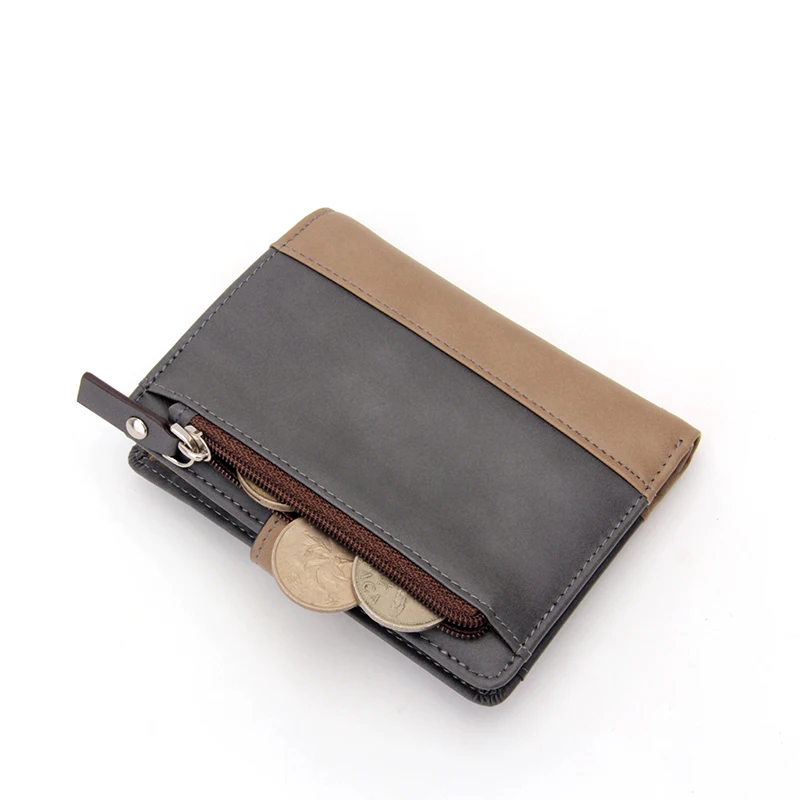 Source Hybrid Snap Closure Leather Wallet Custom Mens Vertical