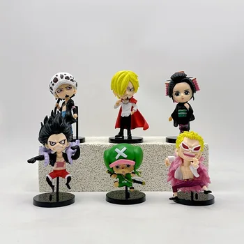 New Anime One Piece Figures Toy Set For Kids 10pcs Luffy One Piece Figure Set