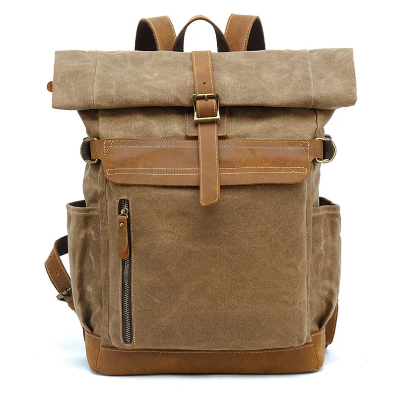 Rest&Recreation☆WASHED COTTON BACKPACK KHAKI Backpacks