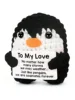 Black Penguin-love card