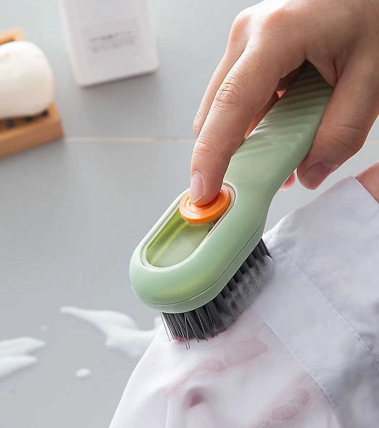 Высококачественная щетка для чистки обуви чистящая стирки одежды с дозатором мыла