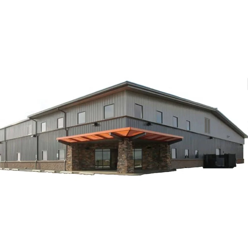 Multipurpose Prefab Hanger Workshop Steel Building Prefabricated Warehouse Large Scale Factory