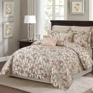 4pcs Jacquard Comforter Set king Size