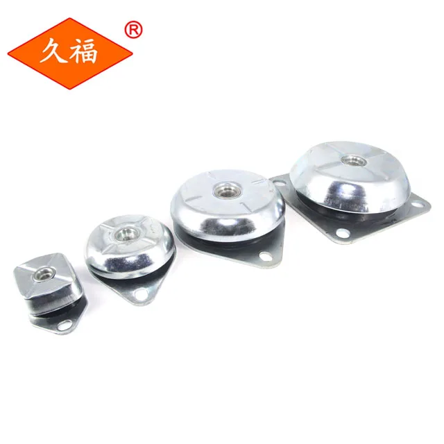 Bell Shape Steel Vibration Damper Mount for Marine air Compressor Pump Motor Generators Epdm Flexible Rubber Expansion Joints