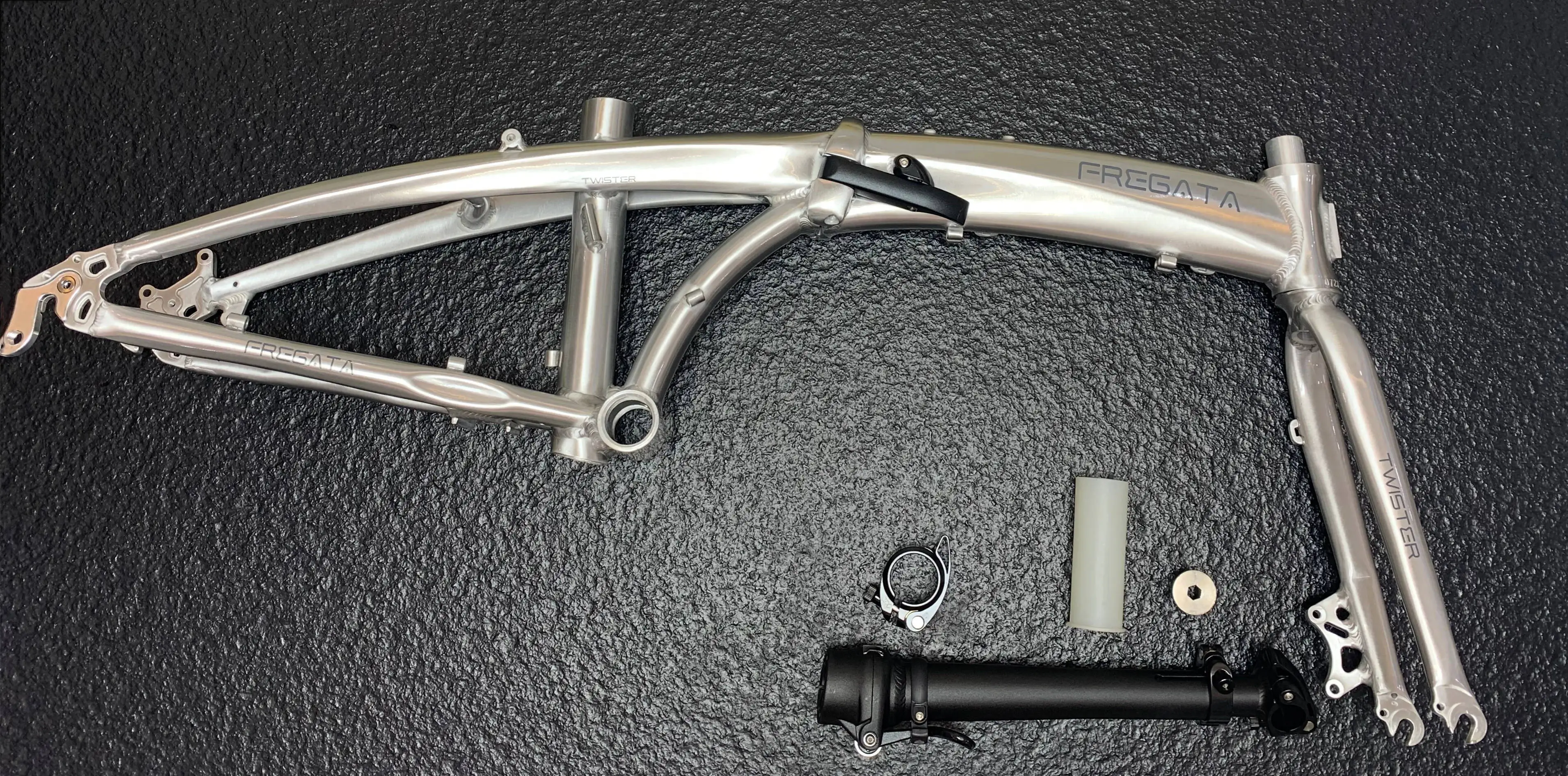 Fregata Twister Folding Bicycle Frame 6061 Aluminum Alloy Bike Frame