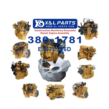 For Kubota engines assembly V2607 CAT C2.6 Engine Assy 380-1781 3801781 For Caterpillar E307E  E306D  Excavator Engine Parts