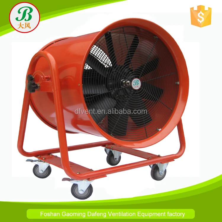 Buy Industrial Portable Axial Exhaust Blower Ventilation Fan Duct Fan 12  300mm 220v 50/60hz from Foshan Gaoming Dafeng Ventilation Equipment  Factory, China