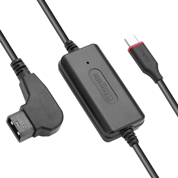 KingMa-Type-C to D-Tap V-mount Battery Charging Cable for Sony Camcorder Camera Battery Broadcast Camera Battery Fast Charge detail image