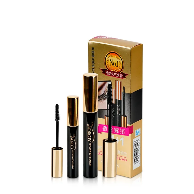 Alobon 6 in 1 Eyebrow Pencil Eyeshadow Eyeliner Mascara Eye Serum Long Lasting Waterproof Makeup Gift Set - Image 3