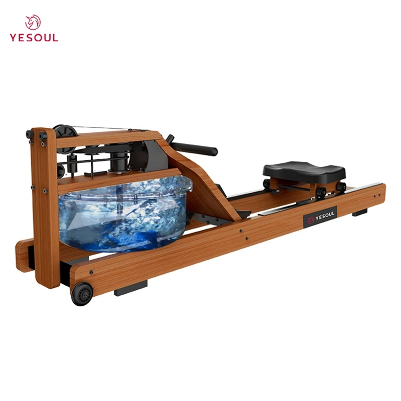 Оптовая продажа с фабрики, фитнес-оборудование, гребной тренажер, деревянный гребной тренажер унисекс