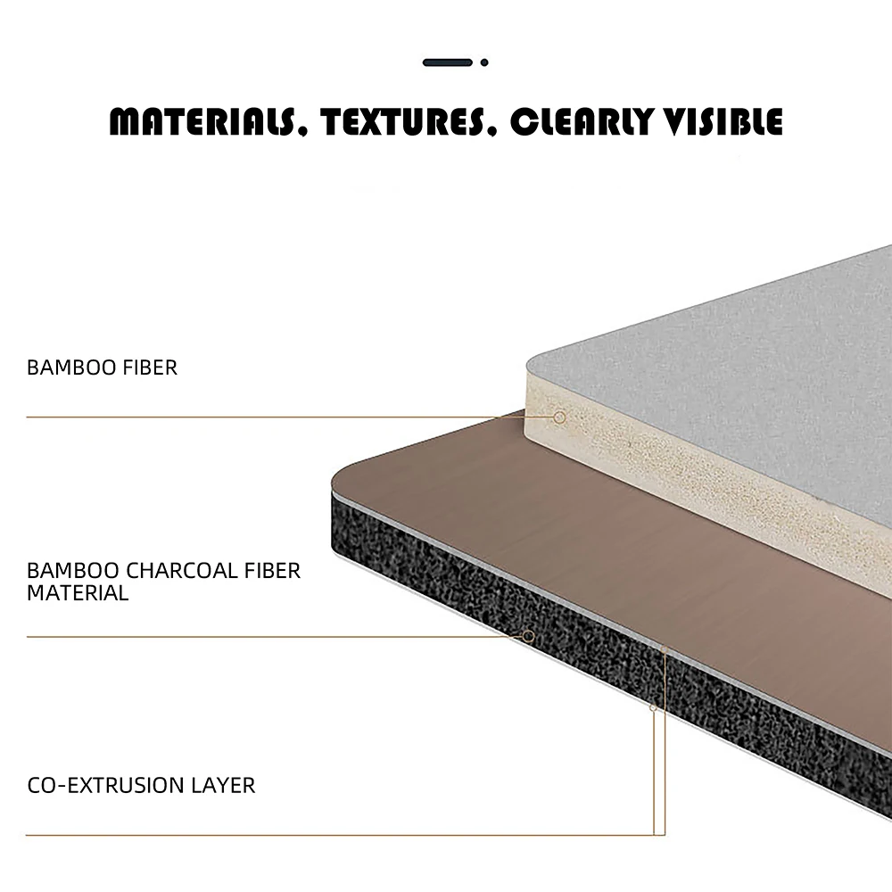 Easy Install Metal Texture Composite Carbon Crystal Fiber Plate Slab /  Bamboo Charcoal Wooden Veneer Wall Panel \u0026 Board, image size:1000x1000