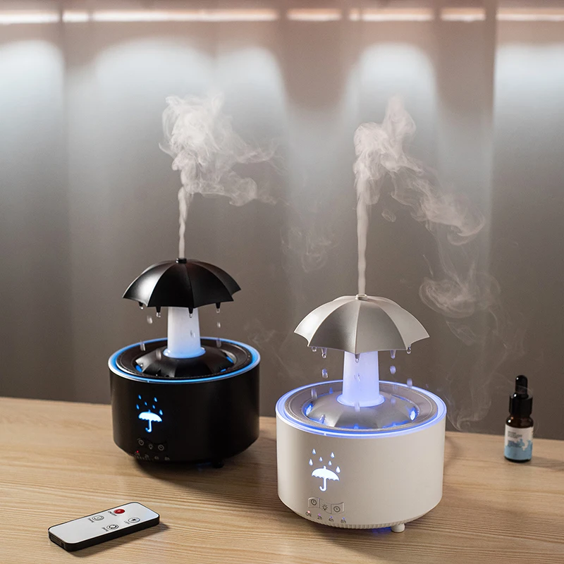 New Water Drop Aromatherapy Machine Humidifier Household Fog Quantity Desktop Silent Essential Oil Diffuser Aromatherapy Machine