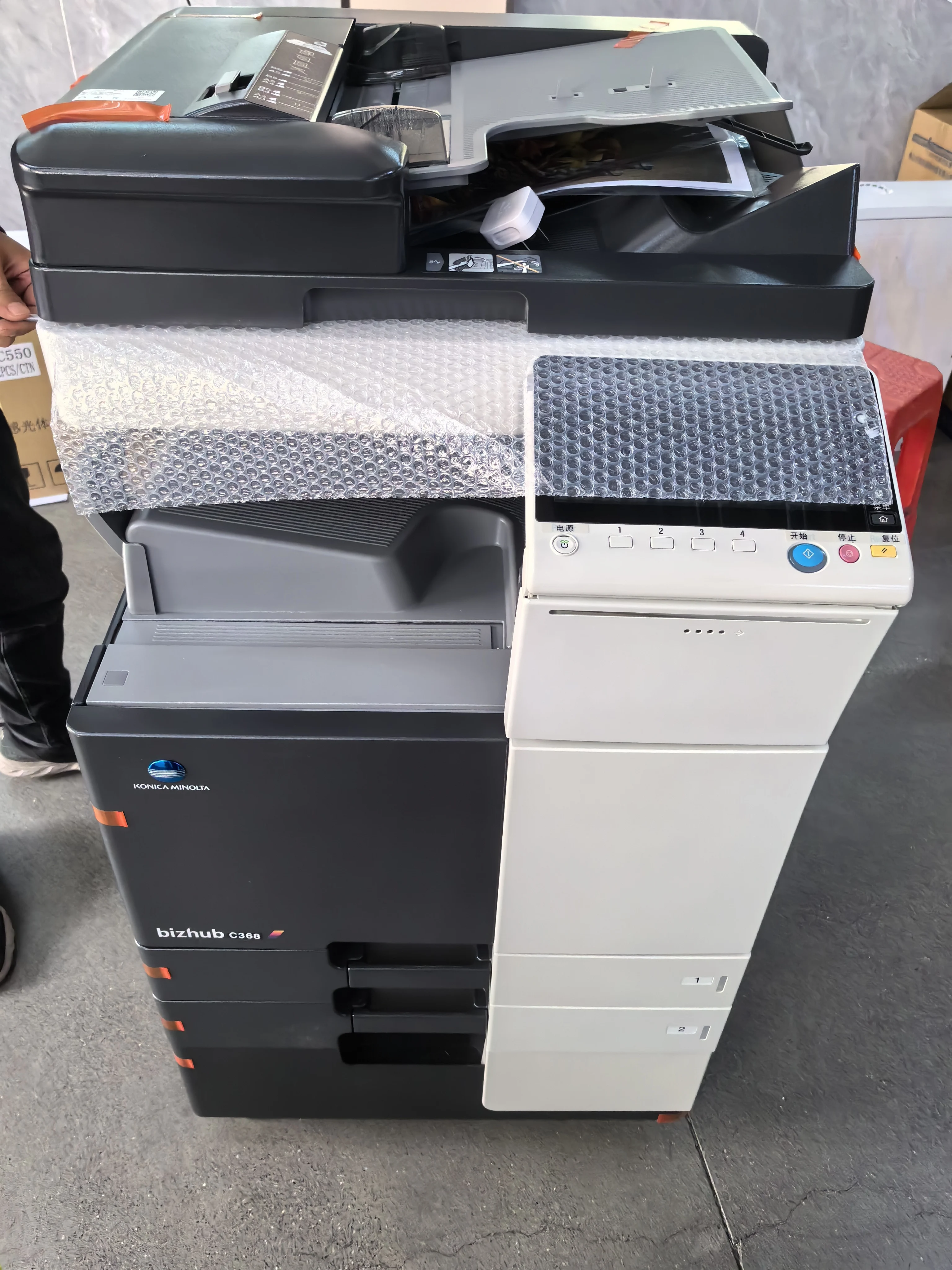 リファービッシュ済み Konica Minolta Bizhub C368 コピー機・プリンター