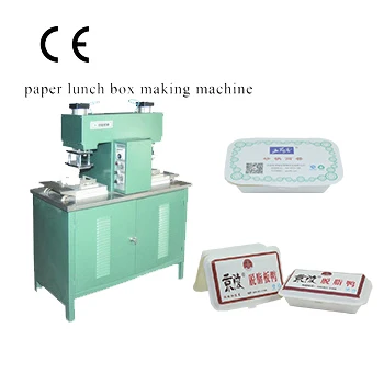 Paper Lunch Box Making Machine Manual